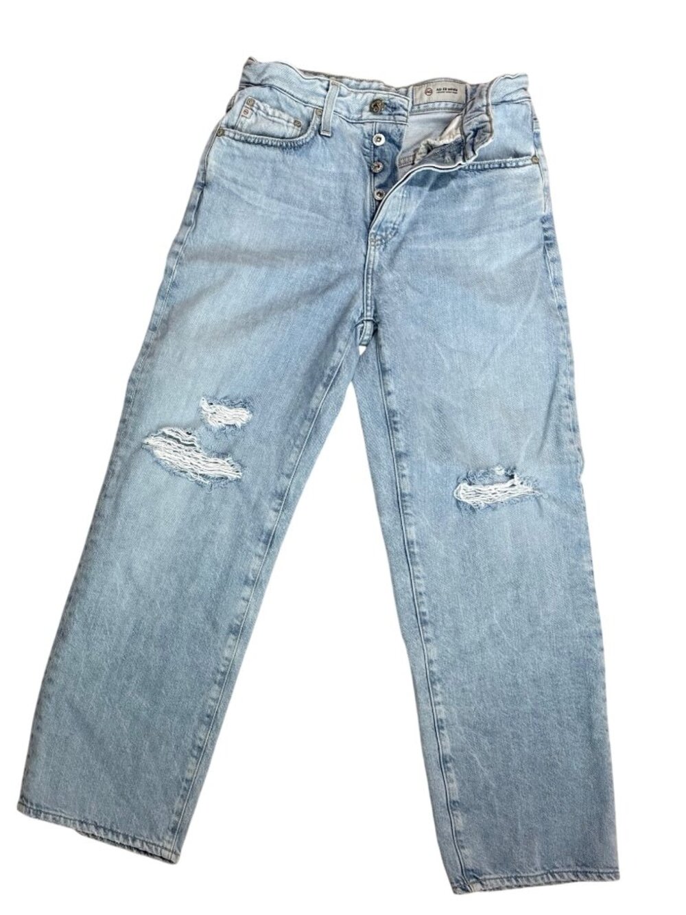AG Adriano Goldschmied Jeans Womens Size 25 Knox High Rise Baggie Boyfriend